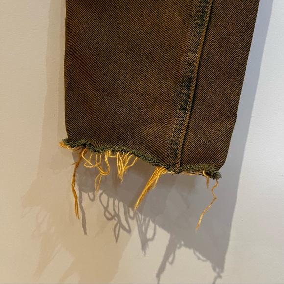 BDG urban outfitters pants in rust colored jeans size 24 high-rise mom cut - Picture 3 of 6